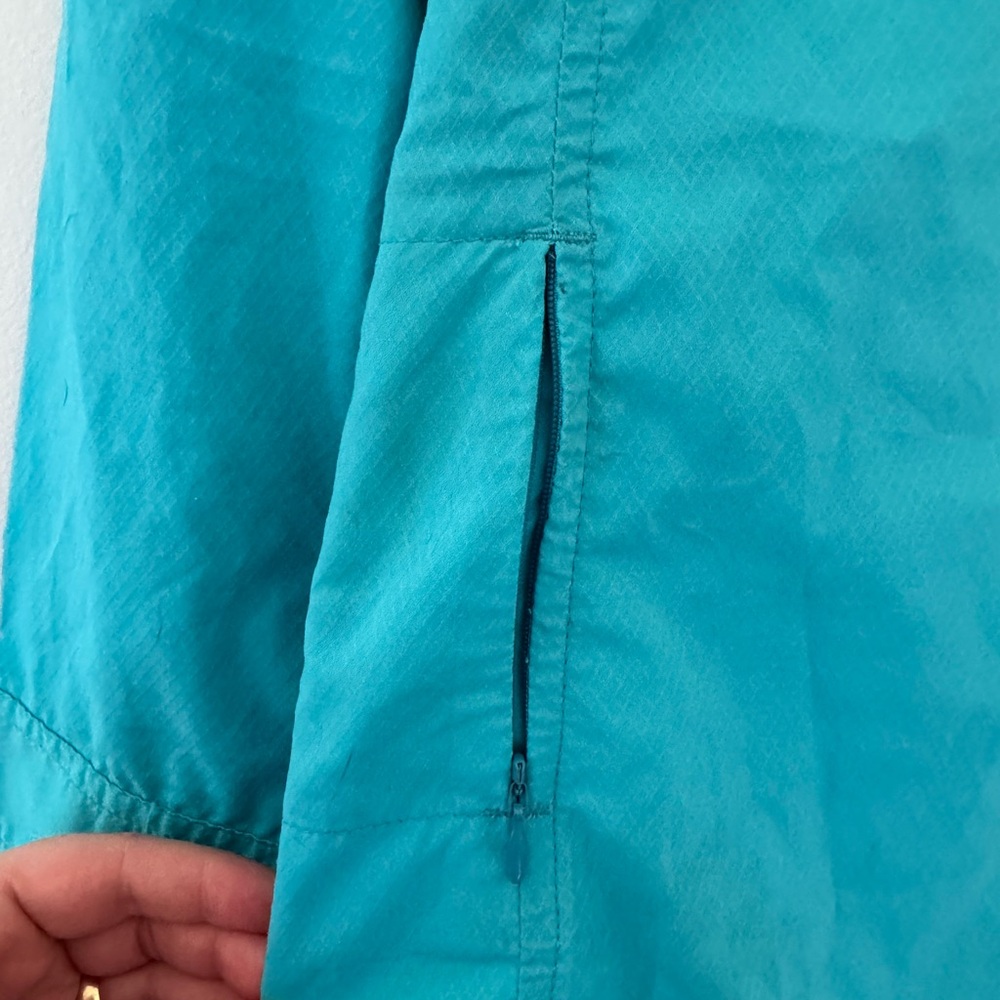 Alpine Design Tech Series Women's M Teal Long Sleeve Sun Shirt